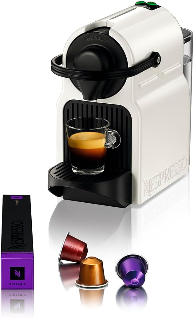 Krups Nespresso Inissia Ekspres do Kawy, Biały, 1260.0W 230.0V