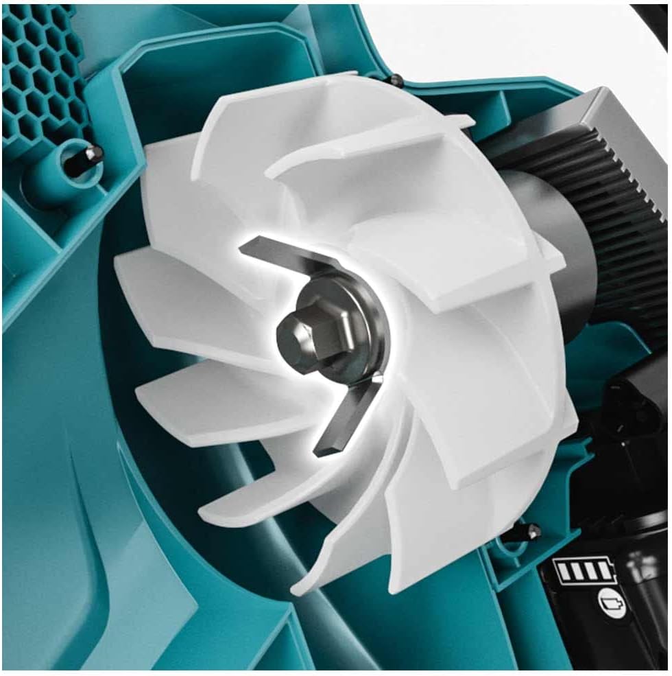 Makita DUB187T002 odkurzacz akumulatorowy/dmuchawa LXT 18 V 4,2 m³/min, 1168 x 164 x 416 mm