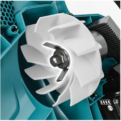 Makita DUB187T002 odkurzacz akumulatorowy/dmuchawa LXT 18 V 4,2 m³/min, 1168 x 164 x 416 mm