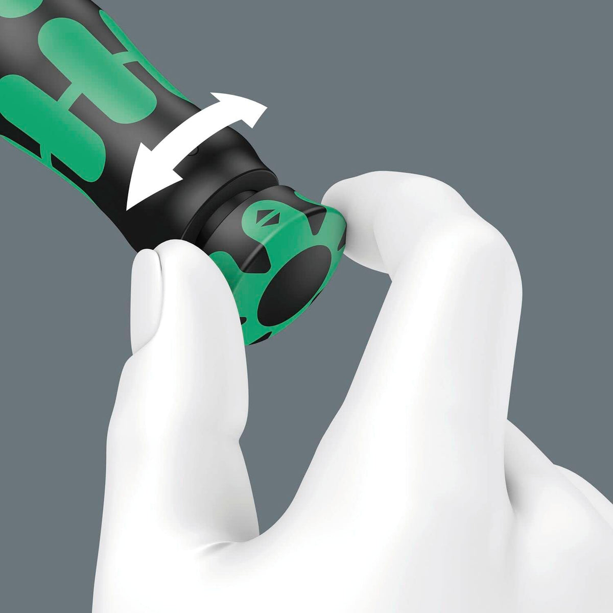 Wera Click-Torque A 5 Klucz, Czarny/Zielony, 1/4"