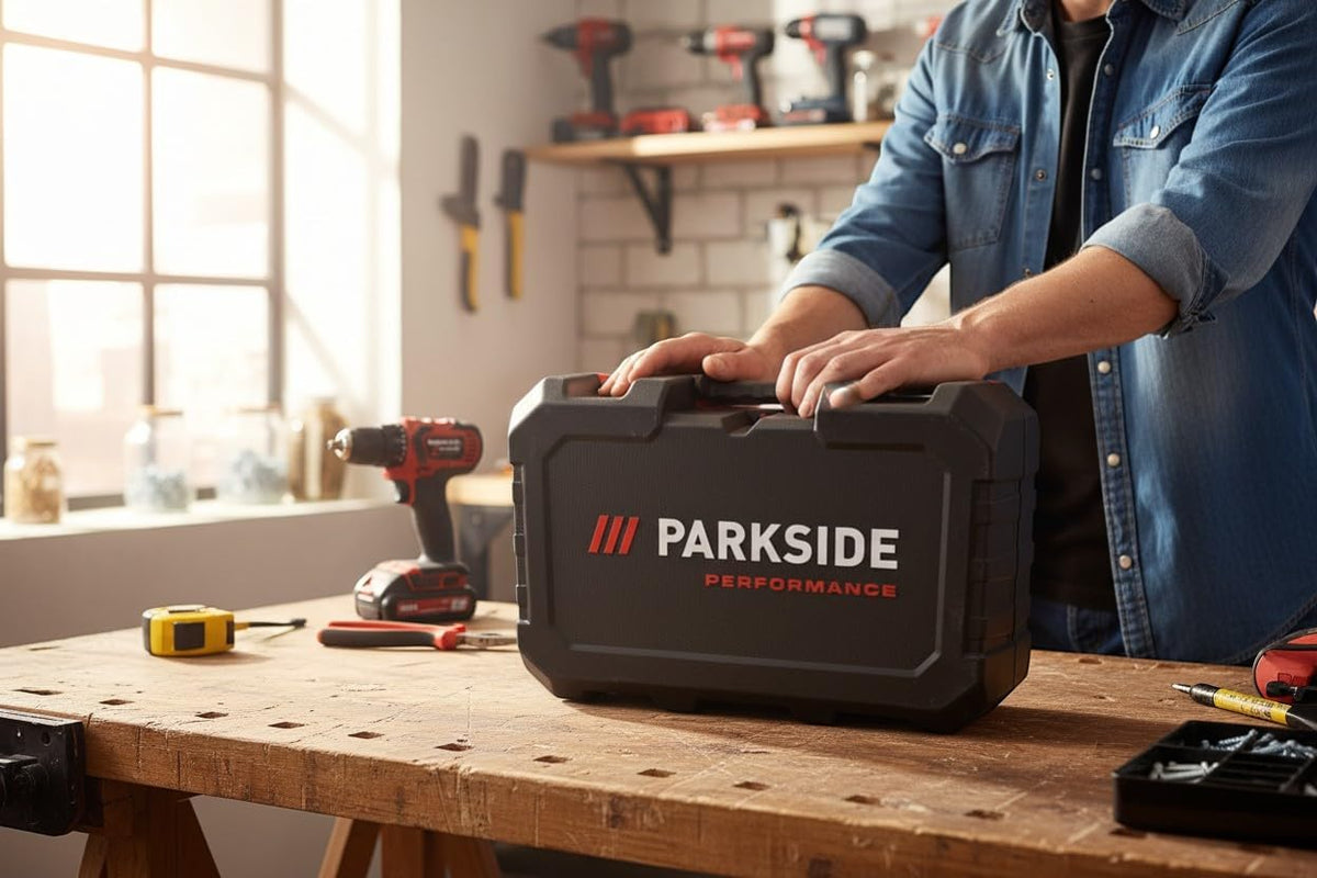 Parkside Performance akumulatorowa wkrętarka udarowa PASSP 20- Li X20V, maks. 1898 Nm, do M33, 1/2 w walizce transportowej, bez akumulatora i ładowarki