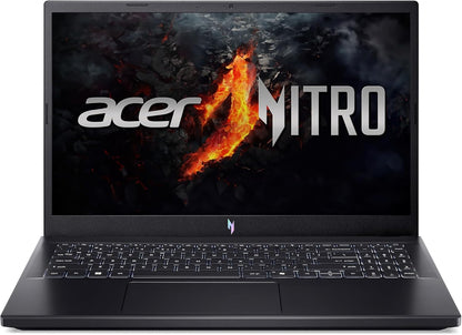 Acer Nitro V15 (ANV15-52-70MY) laptop gamingowy, wyświetlacz FHD IPS 165 Hz, Intel Core i7-13620H, 16 GB RAM, 1 TB SSD, NVIDIA GeForce RTX 5060, Windows 11, klawiatura QWERTZ