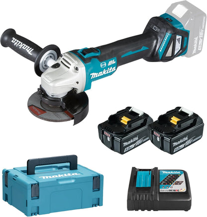 Makita Dga513Z Szlifierka, Zielony/Czarny, 125 mm