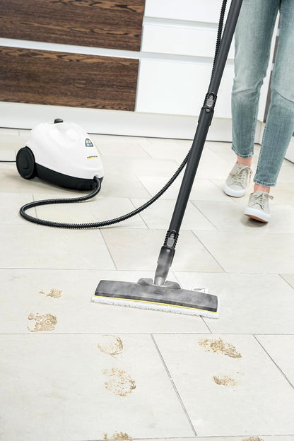 Kärcher Parownica SC 2 Easyfix, Ciśnienie Pary: 3,2 Bar, Czas Nagrzewania: 6,5 Min., Moc: 1500 W, Moc Powierzchniowa: 75 M, Zbiornik: 1 L