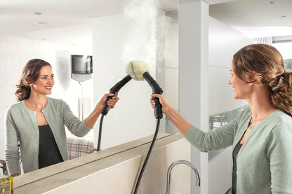 Kärcher Parownica SC 2 Easyfix, Ciśnienie Pary: 3,2 Bar, Czas Nagrzewania: 6,5 Min., Moc: 1500 W, Moc Powierzchniowa: 75 M, Zbiornik: 1 L