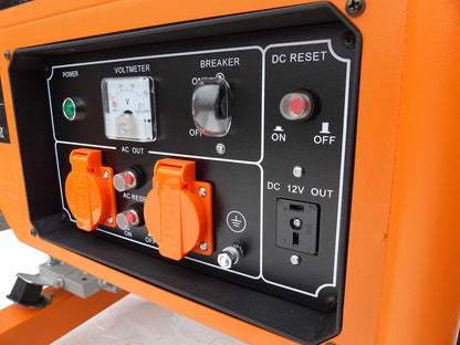 KnappWulf Generator prądu KW6000 1-fazowy generator benzyny agregat prądotwórczy