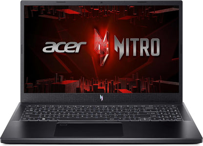 Acer Nitro V15 (ANV15-52-70MY) laptop gamingowy, wyświetlacz FHD IPS 165 Hz, Intel Core i7-13620H, 16 GB RAM, 1 TB SSD, NVIDIA GeForce RTX 5060, Windows 11, klawiatura QWERTZ