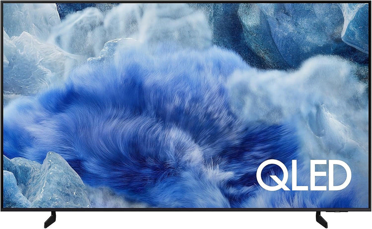 Samsung QLED Q8F 4K Smart TV 55 cali (138 cm) z AI-Vision, 100% objętości kolorów z Quantum Dot, HDR10+, Q4 AI, One UI Tizen, Wi-Fi, Bluetooth 5.3 i Motion...[wersja krajowa węgierska]