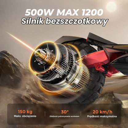 Skuter elektryczny z dopuszczeniem do ruchu drogowego, zasięg 80-100 km, 48 V, 15 Ah, opony pneumatyczne 10 cali, ABE skuter elektryczny z podwójną amortyzacją uderzeń, składana hulajnoga elektryczna